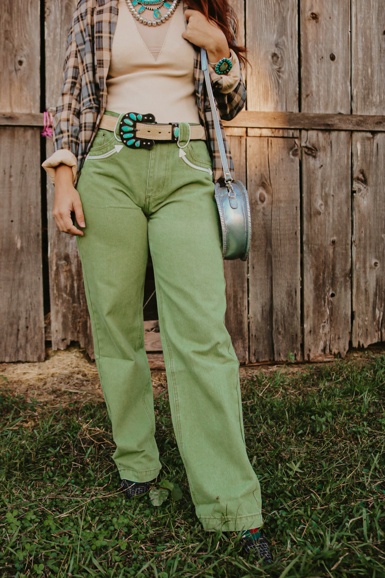The Olive Howdy Hanny Jeans