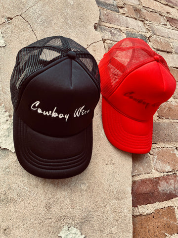 Boot Stitch Trucker