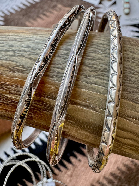 The Sikes Stamped Cuff