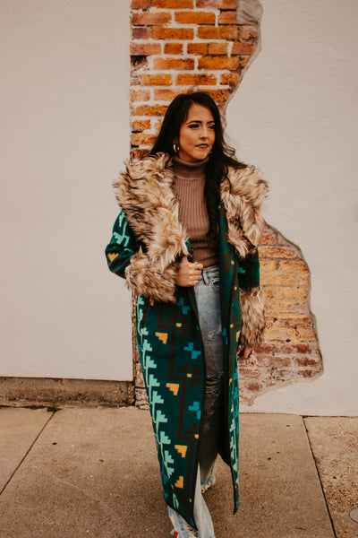 The Everest Blanket Coat – Retro West