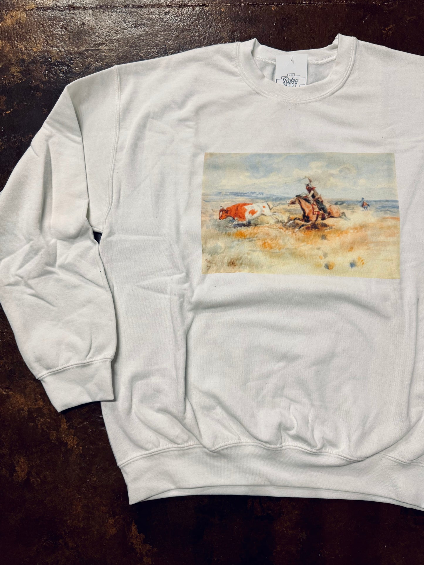 Western Roping Sweatshirt