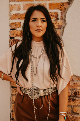 The Acres Button Up-Teal