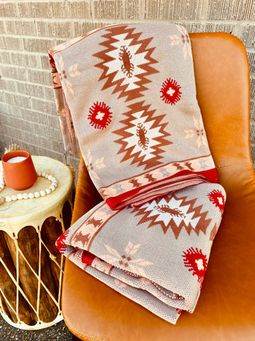 The Denim Zuni Blanket