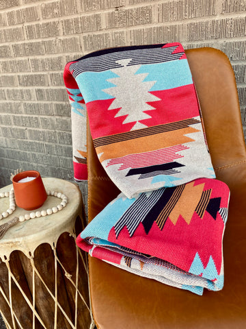 The Denim Zuni Blanket