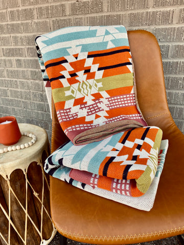 The Denim Zuni Blanket
