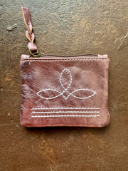 The Brillante Boot Stitch Pouch