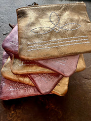 The Brillante Boot Stitch Pouch