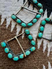 The Uno Hebillas Turquoise Buckles