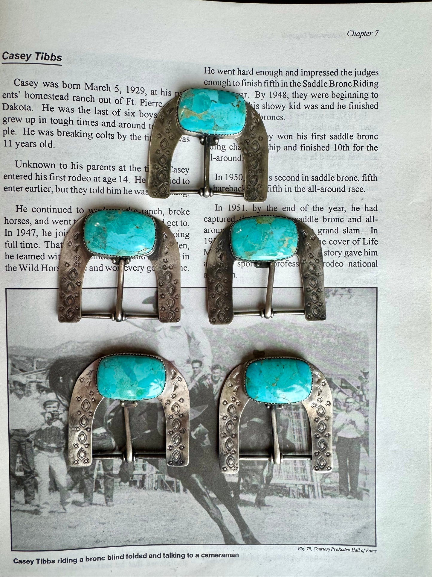 The Azul Hebillas Turquoise Buckles