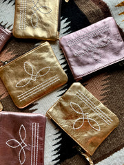 The Brillante Boot Stitch Pouch