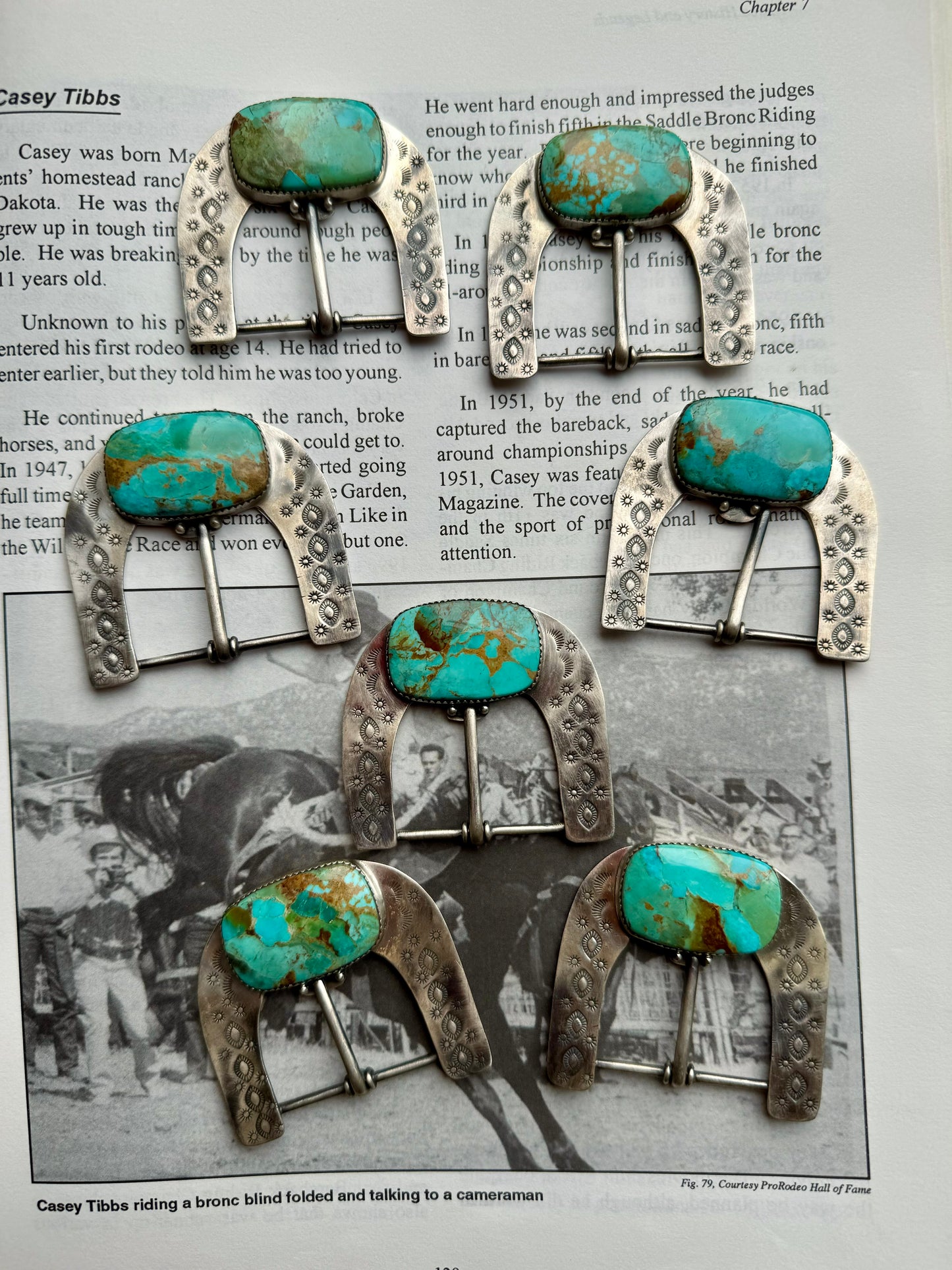 The Verde Hebillas Turquoise Buckles