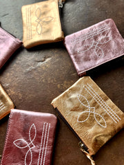 The Brillante Boot Stitch Pouch