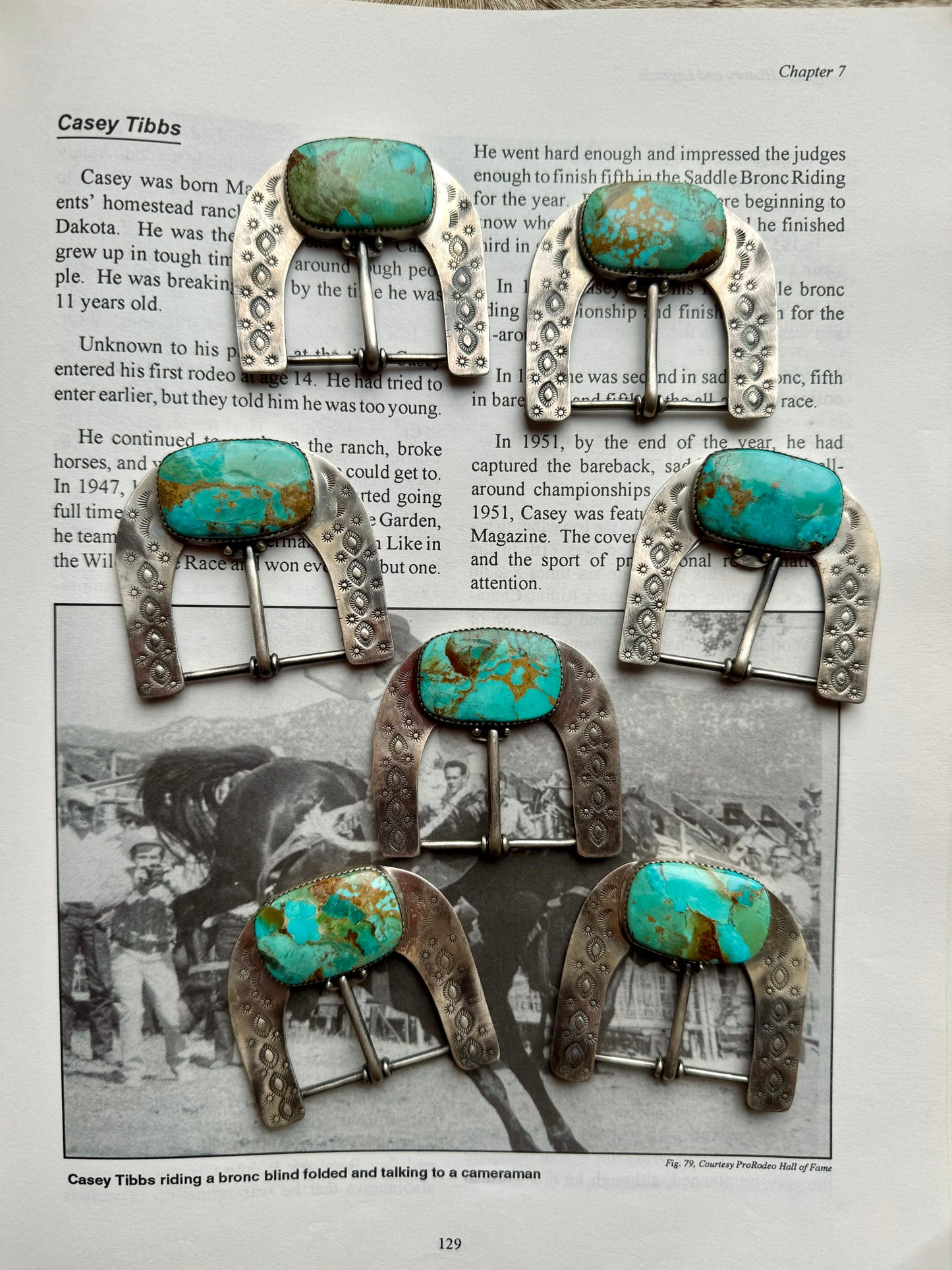 The Verde Hebillas Turquoise Buckles