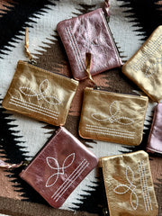 The Brillante Boot Stitch Pouch