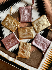 The Brillante Boot Stitch Pouch