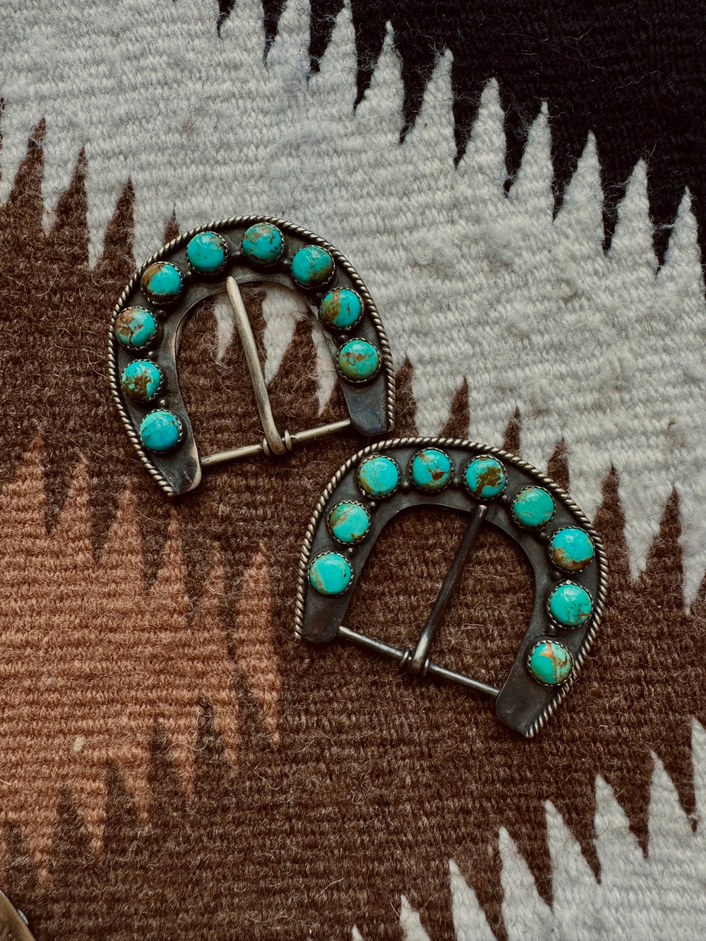 The Dos Hebillas Turquoise Buckles