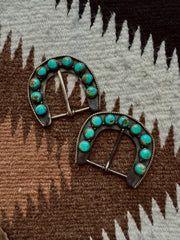 The Dos Hebillas Turquoise Buckles