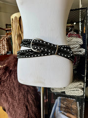 Black Buckstitch Gunslinger