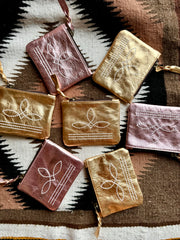 The Brillante Boot Stitch Pouch