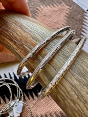 The Sikes Stamped Cuff