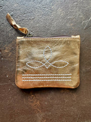 The Brillante Boot Stitch Pouch