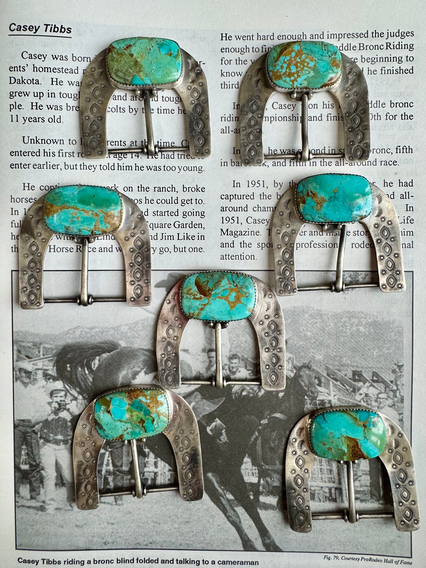 The Verde Hebillas Turquoise Buckles