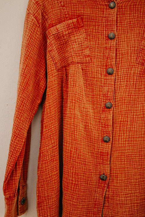 The Acres Button Up-Spice