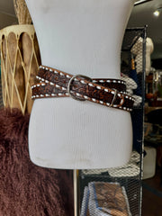 Vintage Brown Buckstitch