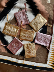 The Brillante Boot Stitch Pouch