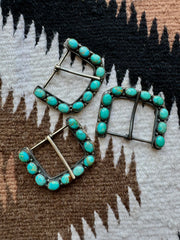 The Uno Hebillas Turquoise Buckles