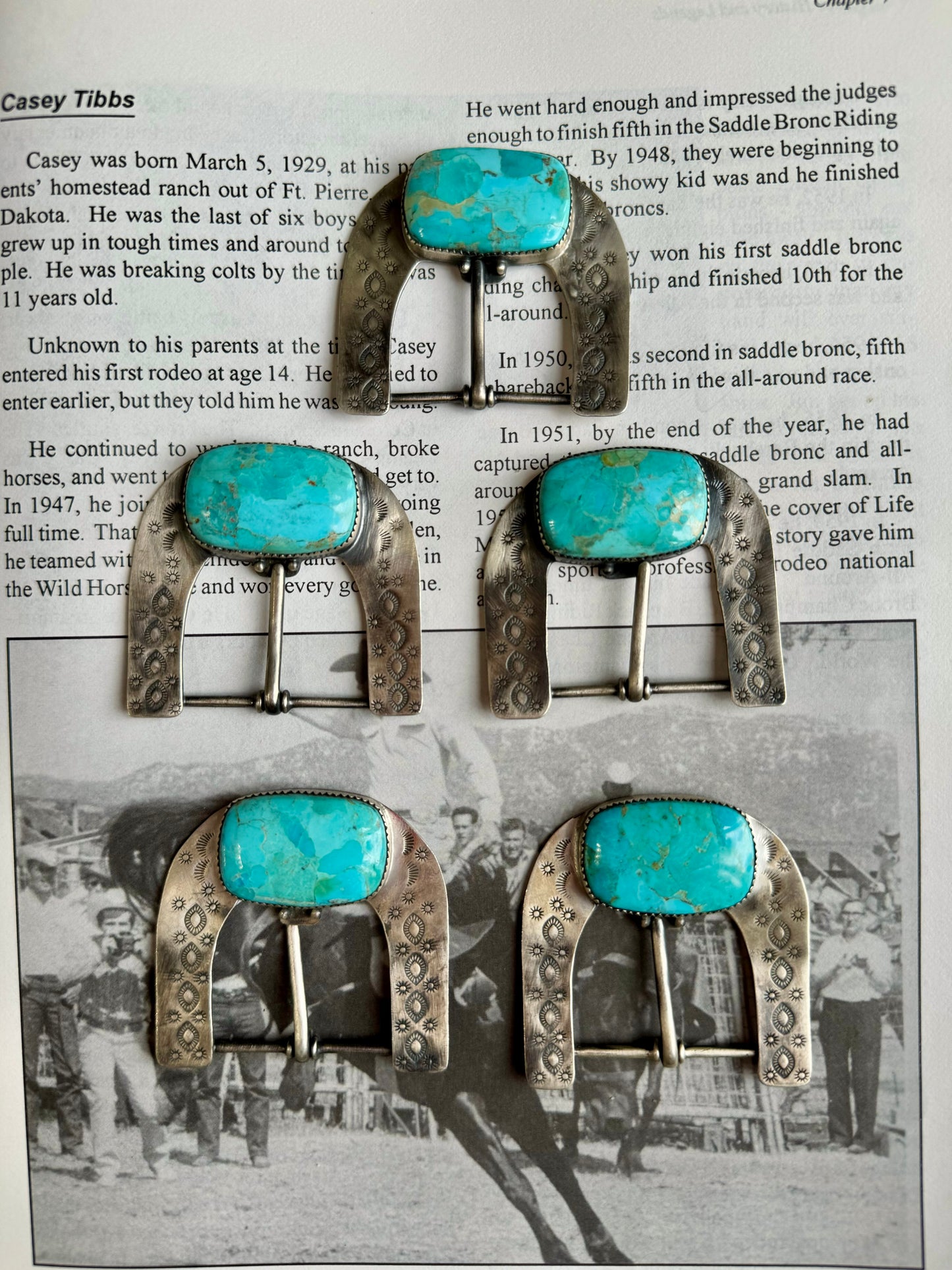 The Azul Hebillas Turquoise Buckles