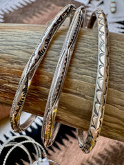 The Sikes Stamped Cuff