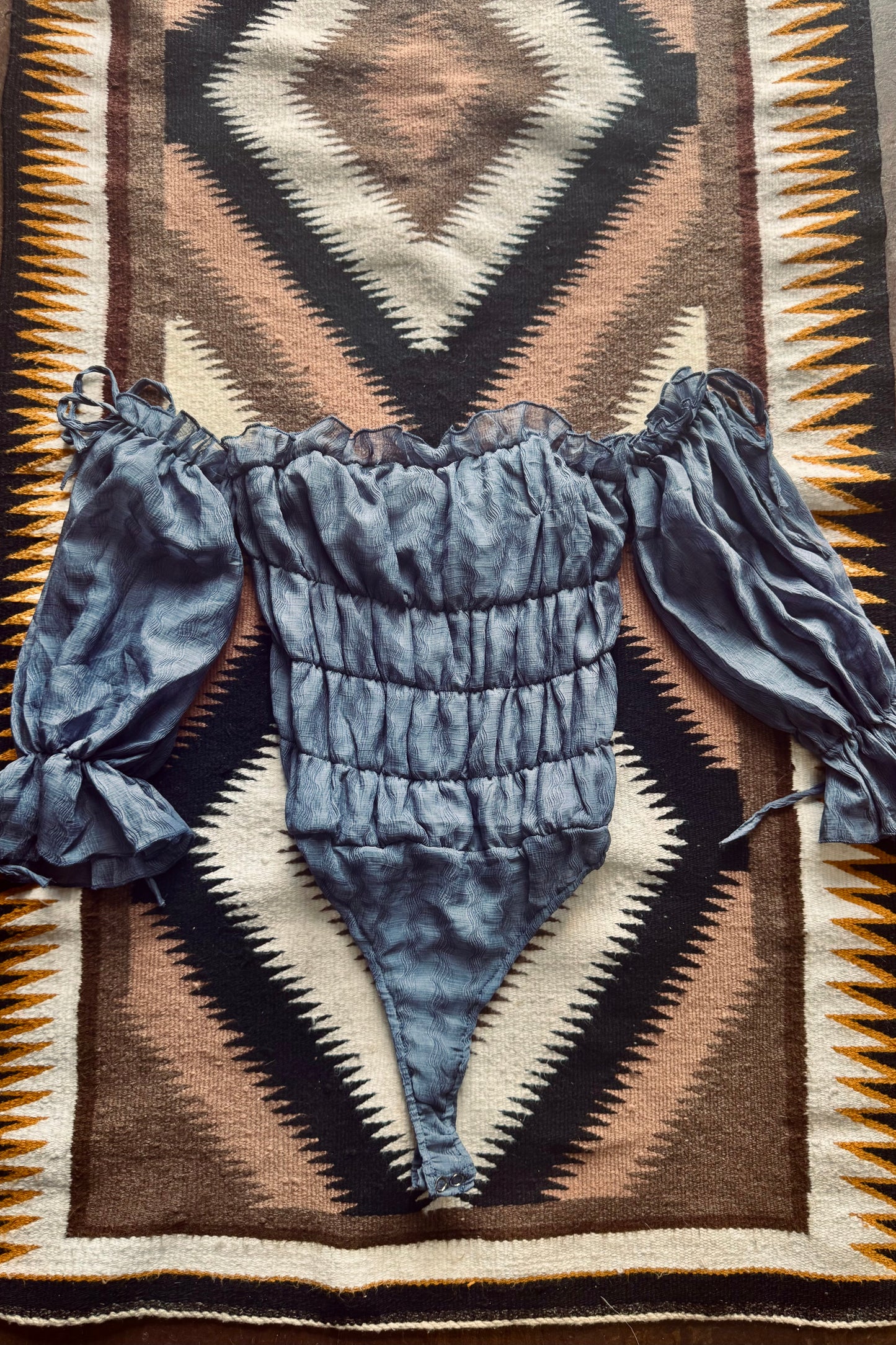 The Comal Blue Smoke Bodysuit