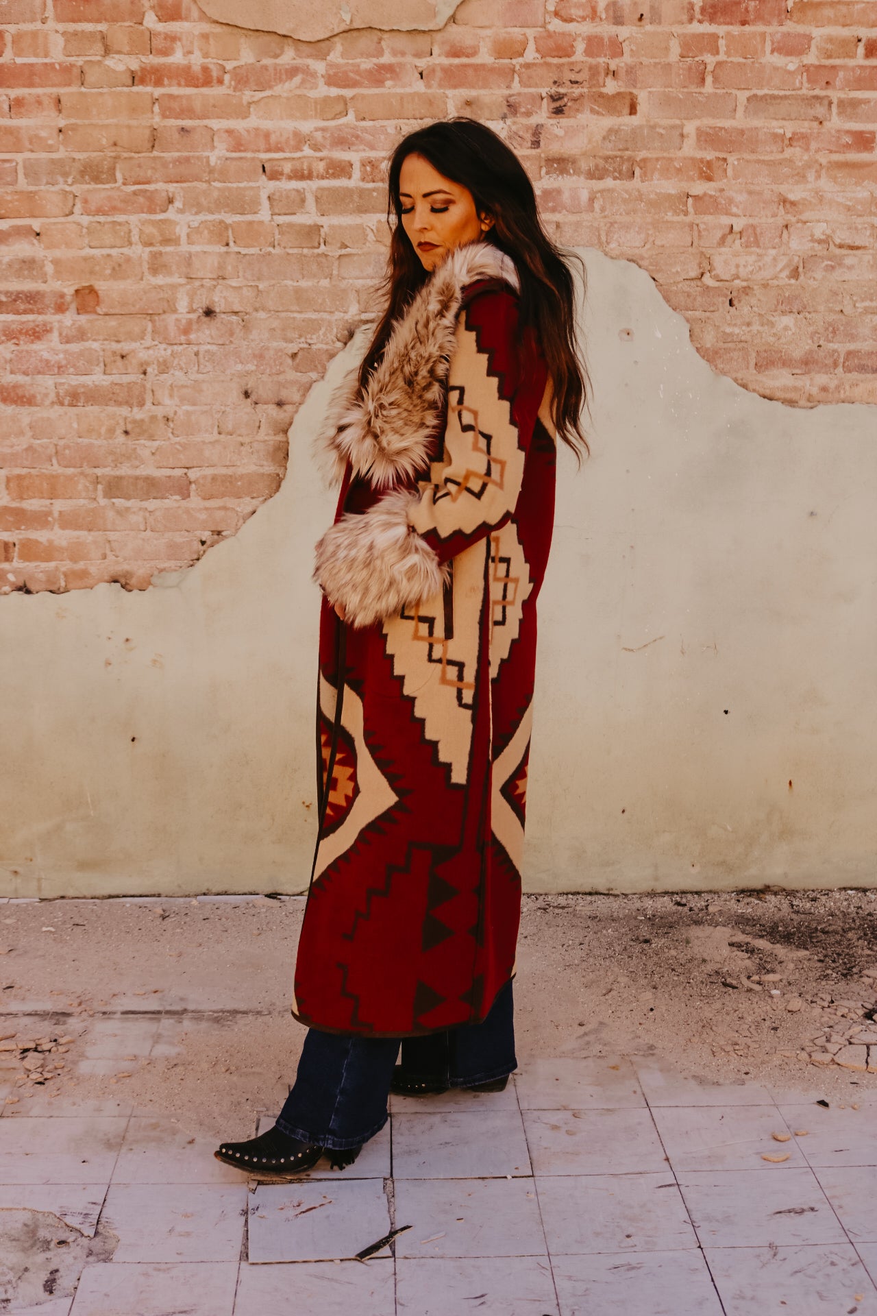 The Mollie Blanket Coat