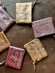 The Brillante Boot Stitch Pouch