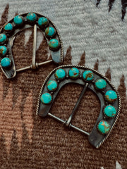 The Dos Hebillas Turquoise Buckles