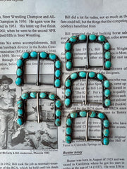 The Uno Hebillas Turquoise Buckles