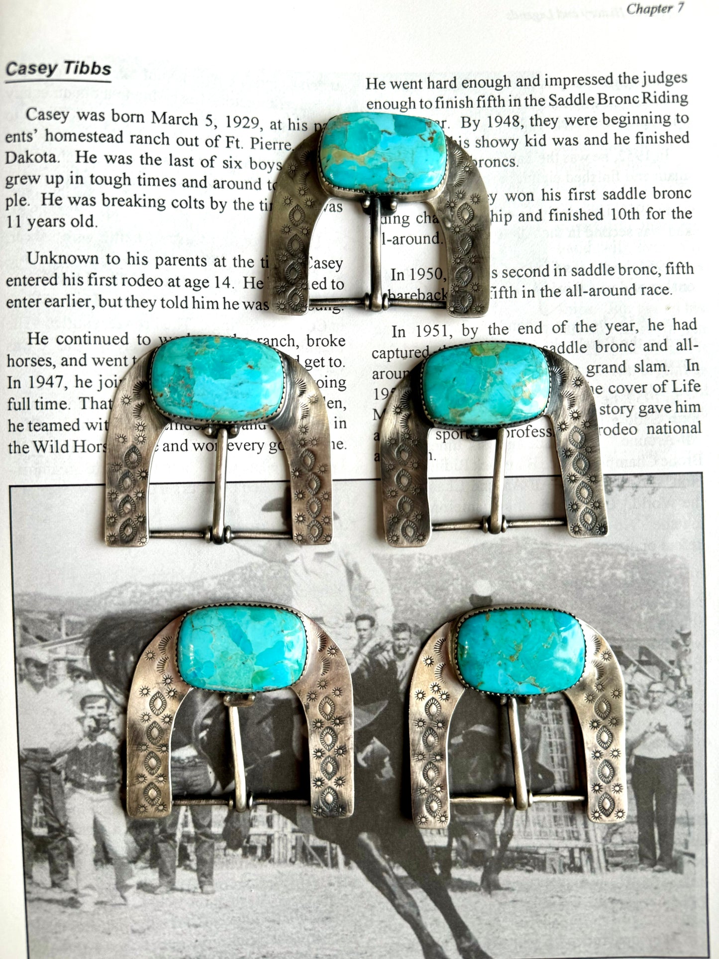The Azul Hebillas Turquoise Buckles