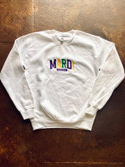 Collegiate Mardi Gras Sweatshirt