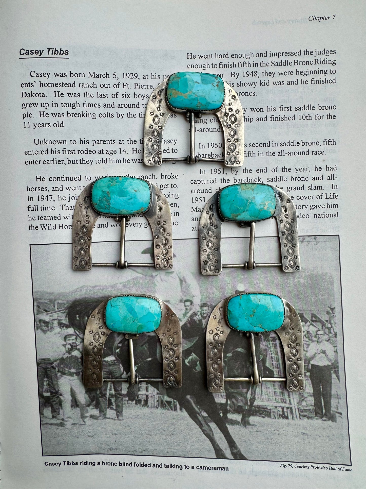 The Azul Hebillas Turquoise Buckles