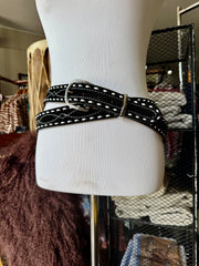 Black Buckstitch Gunslinger