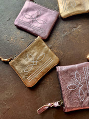 The Brillante Boot Stitch Pouch