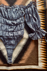 The Comal Blue Smoke Bodysuit