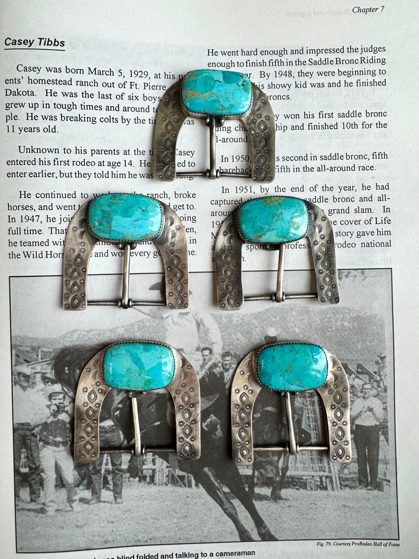 The Azul Hebillas Turquoise Buckles