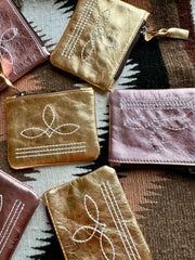 The Brillante Boot Stitch Pouch