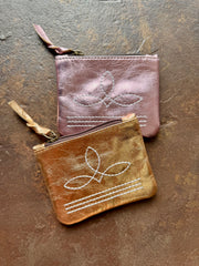 The Brillante Boot Stitch Pouch