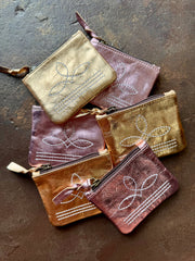 The Brillante Boot Stitch Pouch