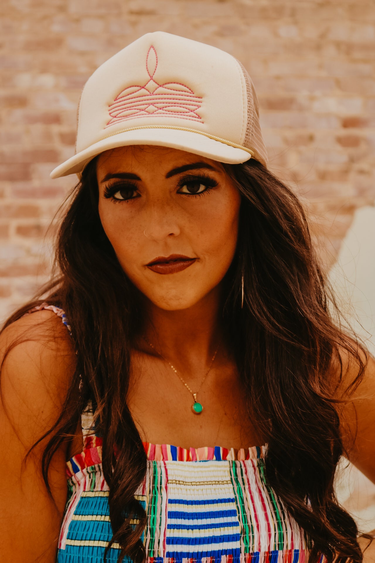 Boot Stitch Trucker