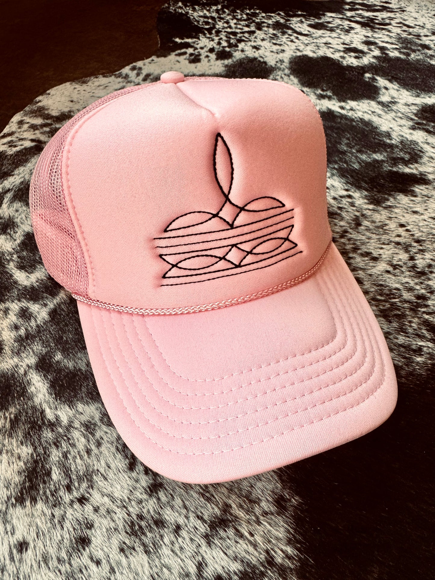 Boot Stitch Trucker