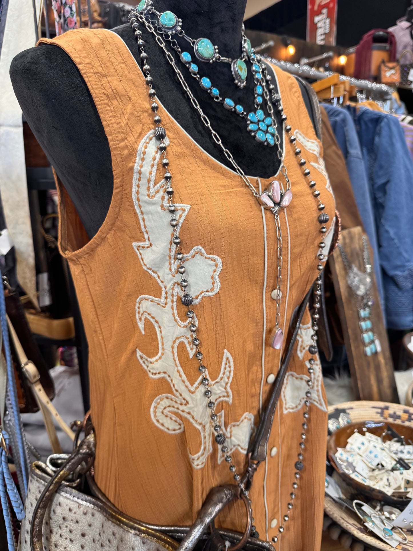 The Camel Gringa Dress